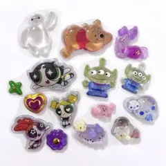 B シール おすそ分け プーさん グリーンメン ベイマックス あわわちゃん