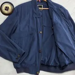 【美品 90s】Christian Dior ハリントンジャケット ネイビー Lのサムネイル