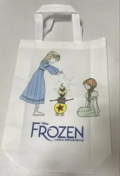 劇団四季 アナと雪の女王 不織布バッグ