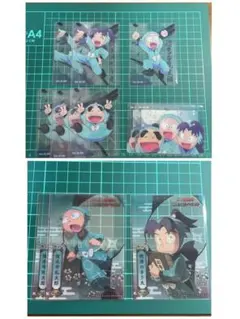 忍たま乱太郎 猪名寺乱太郎 摂津のきり丸 福富しんべヱ クリアカードまとめ売り