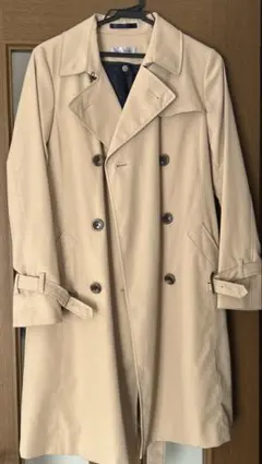 【美品】AOKI　LES MUES トレンチコートМサイズ