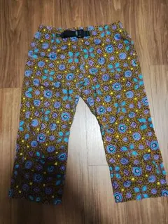 WILD THINGS 花柄 七分丈クライミングパンツ Mサイズ