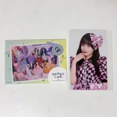 松本かれん カワイイラボカフェ FRUITSZIPPER トレカ ステッカー