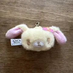 シュガーバニーズ　ぬいぐるみチャーム　はなうさ