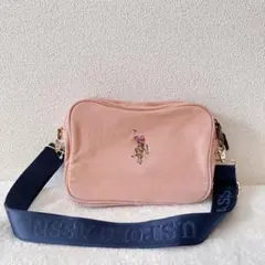 【新品】U.S. POLO ASSN ウオッシュド コットン ショルダーバック