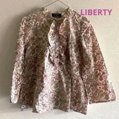 未使用◇HUIT◇LIBERTY◇ケープデザイン ブラウス◇タナローン 