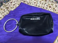 DIESEL 黒 クラッチバッグ