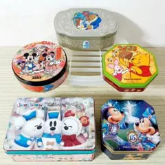 【3/8まで値下げ】 ディズニーキャラクター 空き缶 5個セット