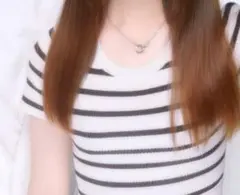 ホワイト・ブラックストライプ 半袖Tシャツ