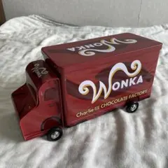 【レトロ】チャーリーとチョコレート工場　WONKAトラック缶