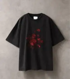 完売品【welise/ウェライズ】花柄刺繍半袖Tシャツ Lサイズ