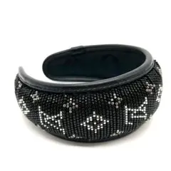 LOUIS VUITTON ルイヴィトン モノグラム ビーズ カチューシャのサムネイル