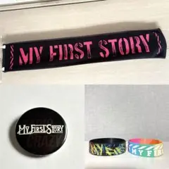 MY FIRST STORY タオル　ラババン　缶バッジ
