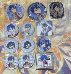 VOCALOID KAITO まとめ売り　缶バッジ　アクリルスタンド　カード