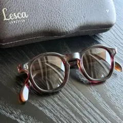 Lesca LUNETIER 初期 vintage サングラス レスカ 鼈甲のサムネイル