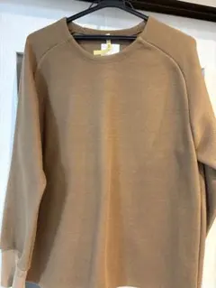 Re made in tokyo ウール素材トレーナー ブラウン Lサイズ