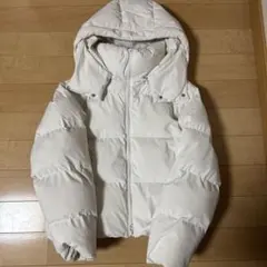 GU フード付きダウンジャケット ヒートパデットブルゾン(即購入OK)