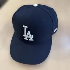 ニューエラ　ネイビー LA 7 4/3