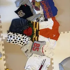 子供用カラフルTシャツセット