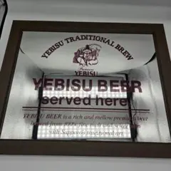 YEBISU BEER パブミラー
