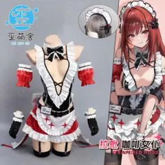 L*i様 勝利の女神NIKKE ラピ：レッドフード メイド コスプレ - メルカリ