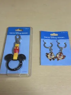 TOKYO DISNEY RESORT キーホルダー 2個セット