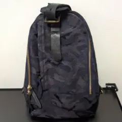 新品☆コーチ リュック ワイルドビースト メトロポリタン A4 レザー 青