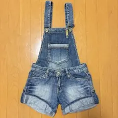 エルビーゼロスリー　LB-03 デニムサロペット　Sのサムネイル