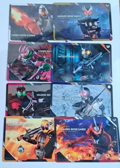 仮面ライダー スクラッチカードダス vol.2 8枚 まとめ売り