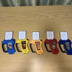 仮面ライダーエグゼイド　DXレジェンドゲーム　ガシャット 5点セット