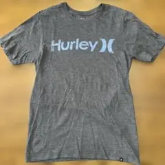 1500→1200 Hurley 半袖Tシャツ グレー ロゴプリント Sサイズのサムネイル