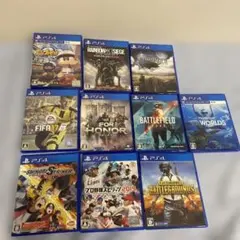 PS4ソフト　ジャンク10本まとめ売り　FFXV フォーオナー