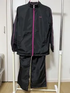 FILA ジャージ上下セット ブラック/ピンク L