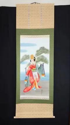 島田葆光【真作】観音図 美品 日本画 絹本 明治 共箱 掛軸24051703 島田葆光 武者 絹本 掛軸 共箱（武将 富士） - メルカリ