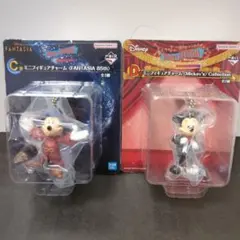 新品　ディズニー　ファンタジア　一番くじ C賞・D賞　ミニフィギュアチャーム