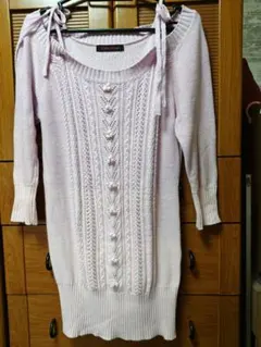 ぎゅな様専用ページBrownie bee グラデーション　オフショルロングニット