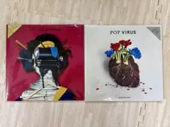 星野源 YELLOW DANCER POP VIRUS レコード 2作品セット
