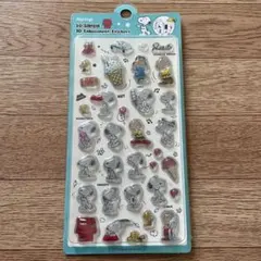 スヌーピー 3D 立体 ボンボンドロップシール