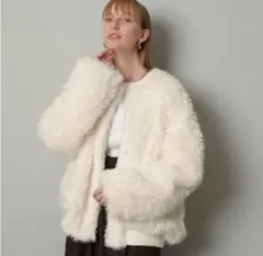 ボアブルゾン ブルゾン