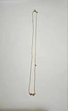 4℃ K10 ハート S チャーム ネックレス