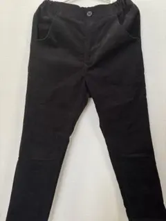 familiar ブラック ロングパンツ 120