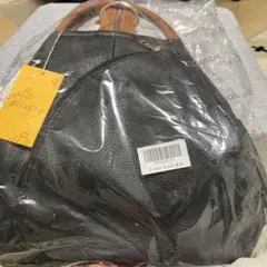 【グッシオ ベーシック】新品　未開封　レザータッチ 3WAY リュック