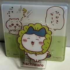 ハチワレ　アクリルシーンクリップ