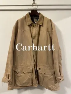 90's Carhartt バーンチョアワークジャケット ボロ USA製 - メルカリ