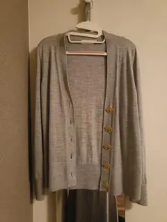TORY BURCH グレー 長袖 カーディガン S/Pのサムネイル