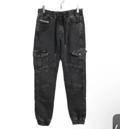 トラックデニムパンツ