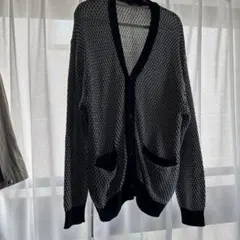BEAMS HEART 編み込みカーディガン