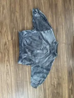 ベロア風 トレーナー バルーンスリーブ　しまむら