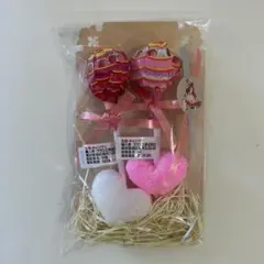 チュッパチャプス 2本セット ラッピング済み プチギフト ストロベリーのサムネイル