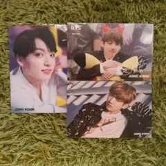 BTS ジョングク　ポストカード　3枚セット